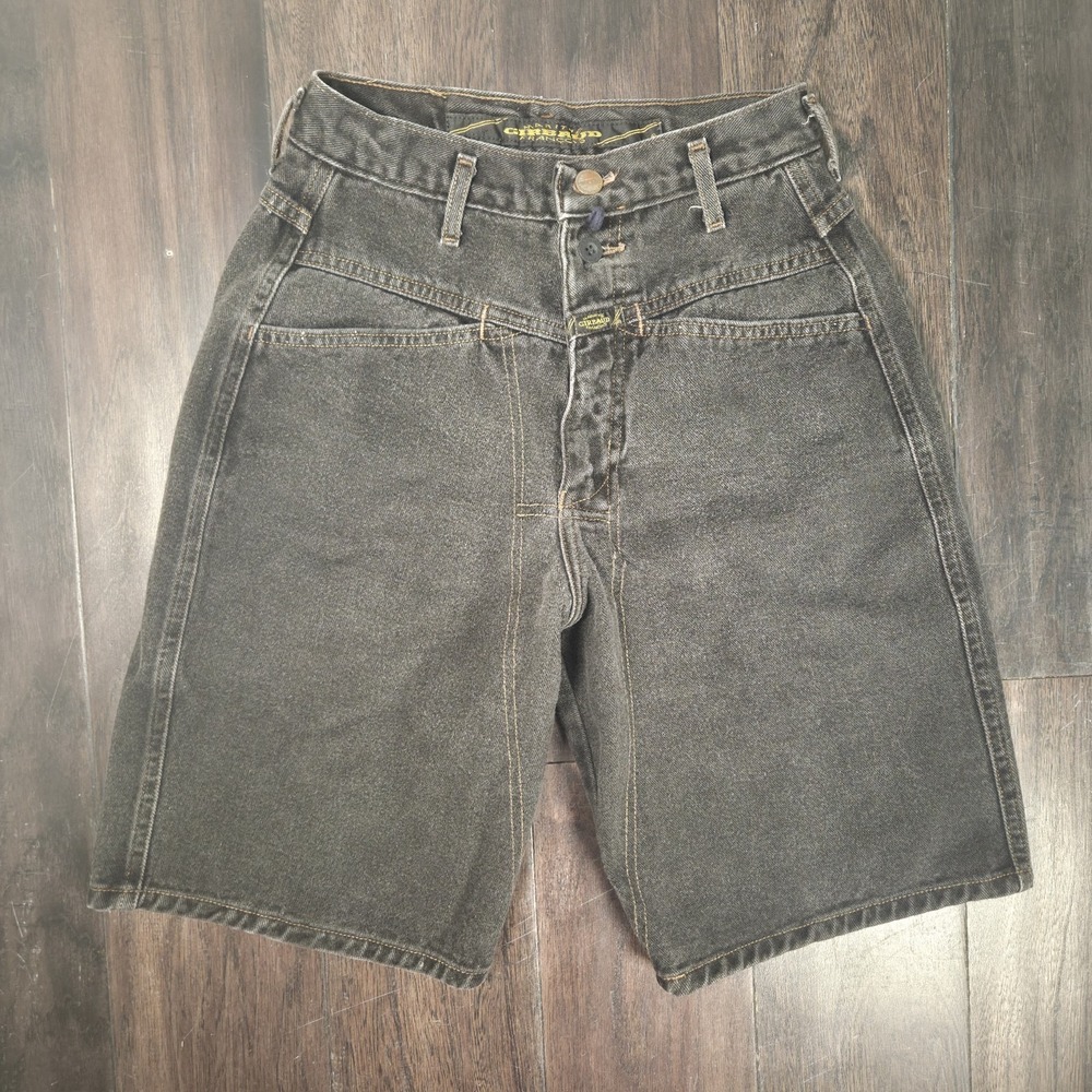 VTG 90s Marithe Francois Girbaud Jean Shorts Womens 5/6 (25x10) Streetwear Jorts